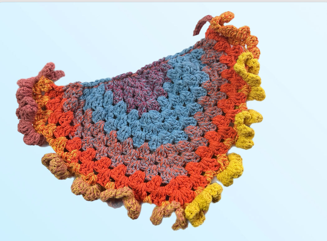 Crochet Bandana / Hair Accessory