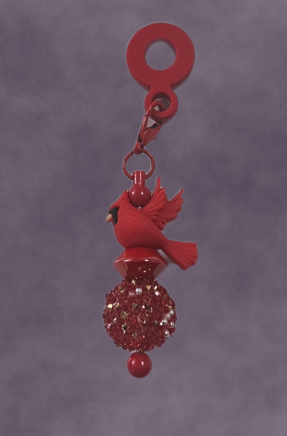 Red Cardinal Straw Tumbler Accessory
