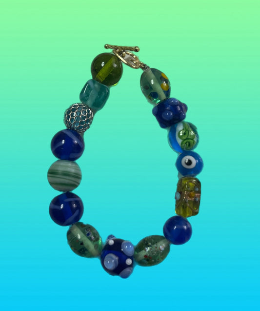 Bohemian Style Beaded Bracelet