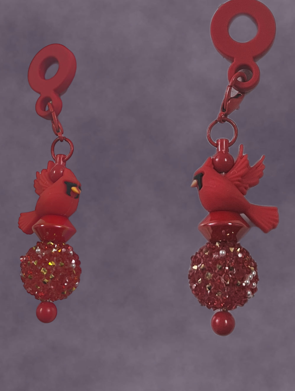 Red Cardinal Straw Tumbler Accessory