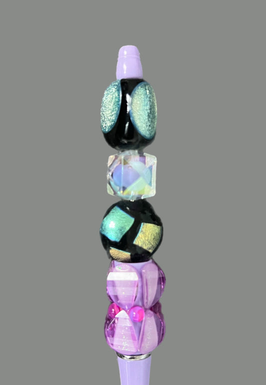Iridescent Stone Refillable Pen