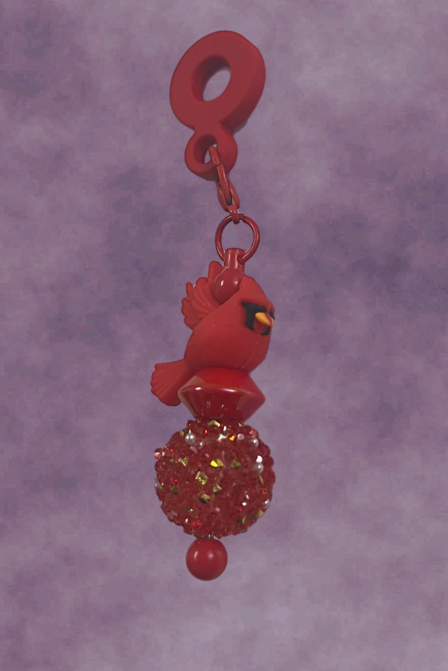 Red Cardinal Straw Tumbler Accessory